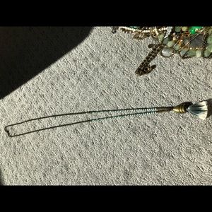 Tassel necklace